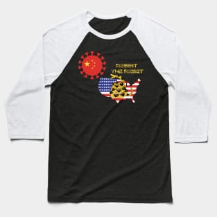 Gadsden Resist The Reset Baseball T-Shirt